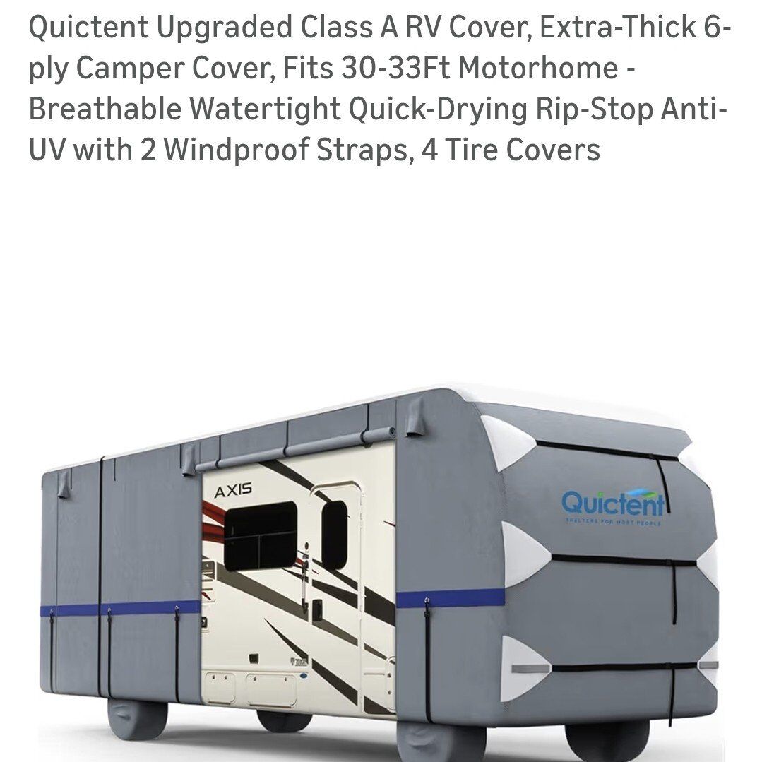 motorhome cover