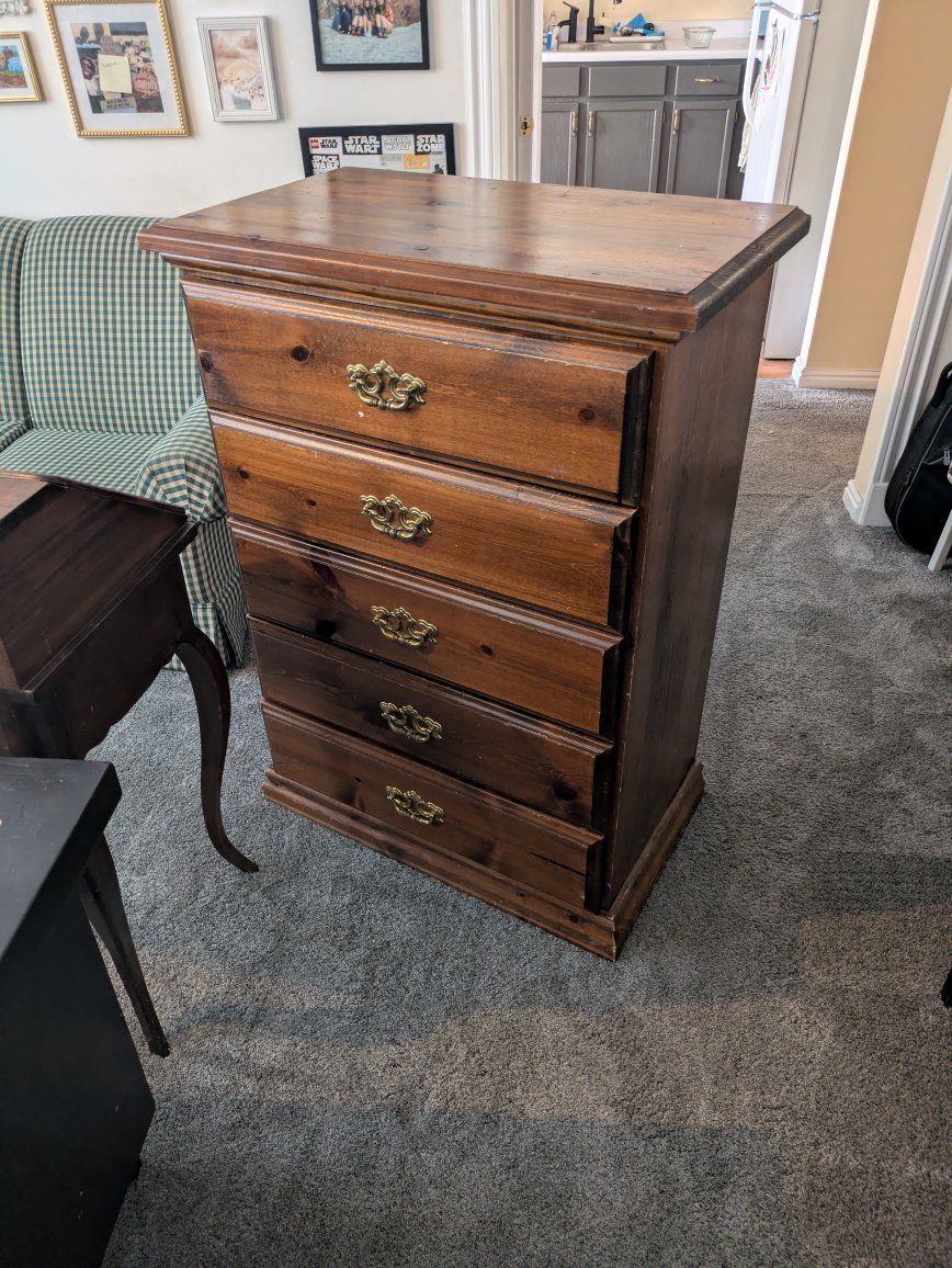 wood dresser