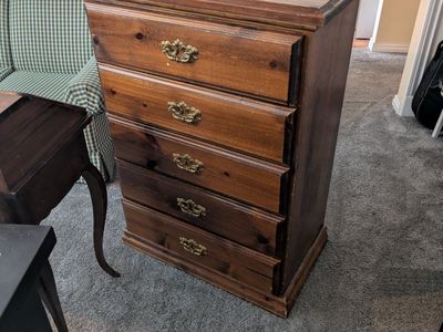 wood dresser