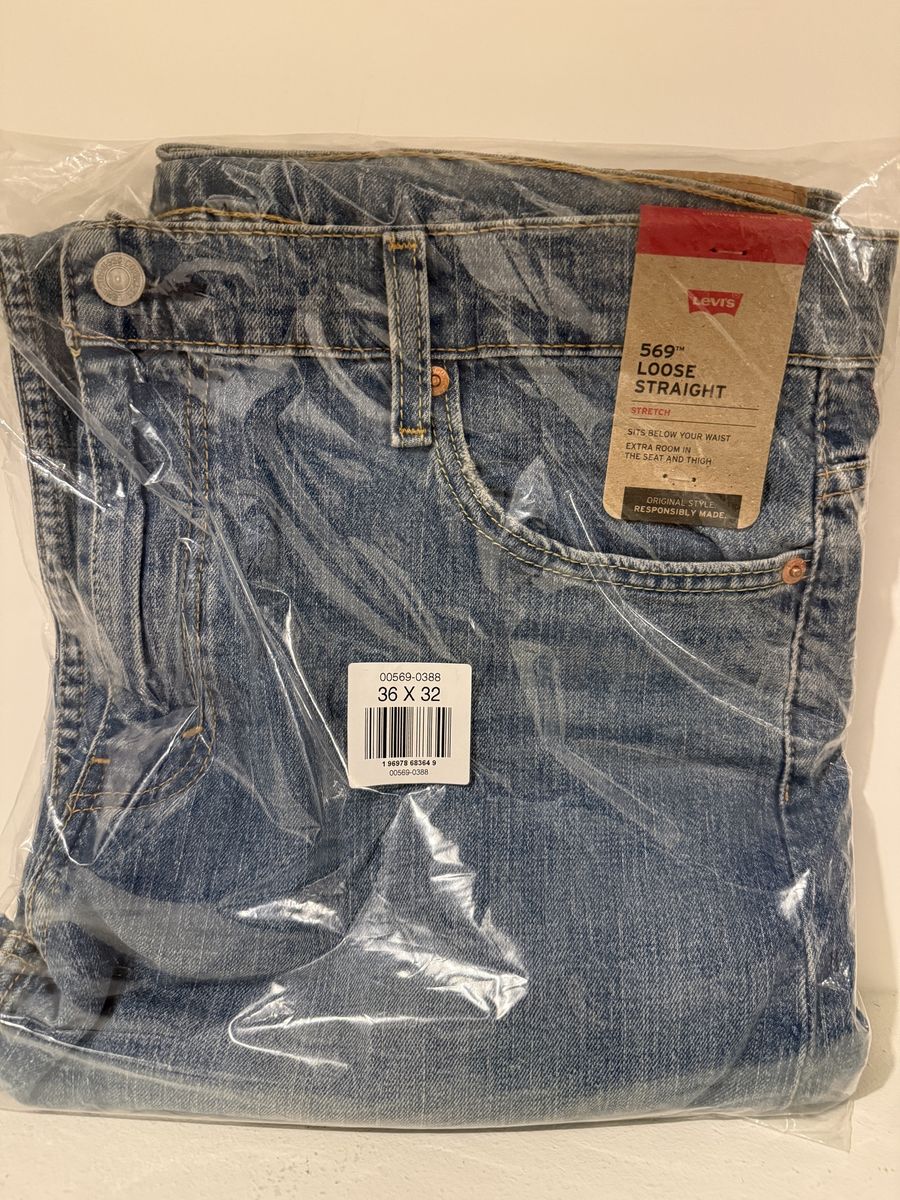 NEW Levi's 569 Loose Straight Fit Men's Jeans