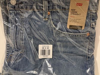 NEW Levi's 569 Loose Straight Fit Men's Jeans