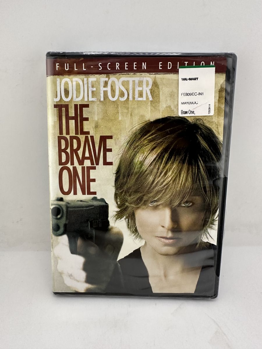 The Brave One DVD Full Screen Jodie Foster Factory Sealed 2007 Warner Bros R