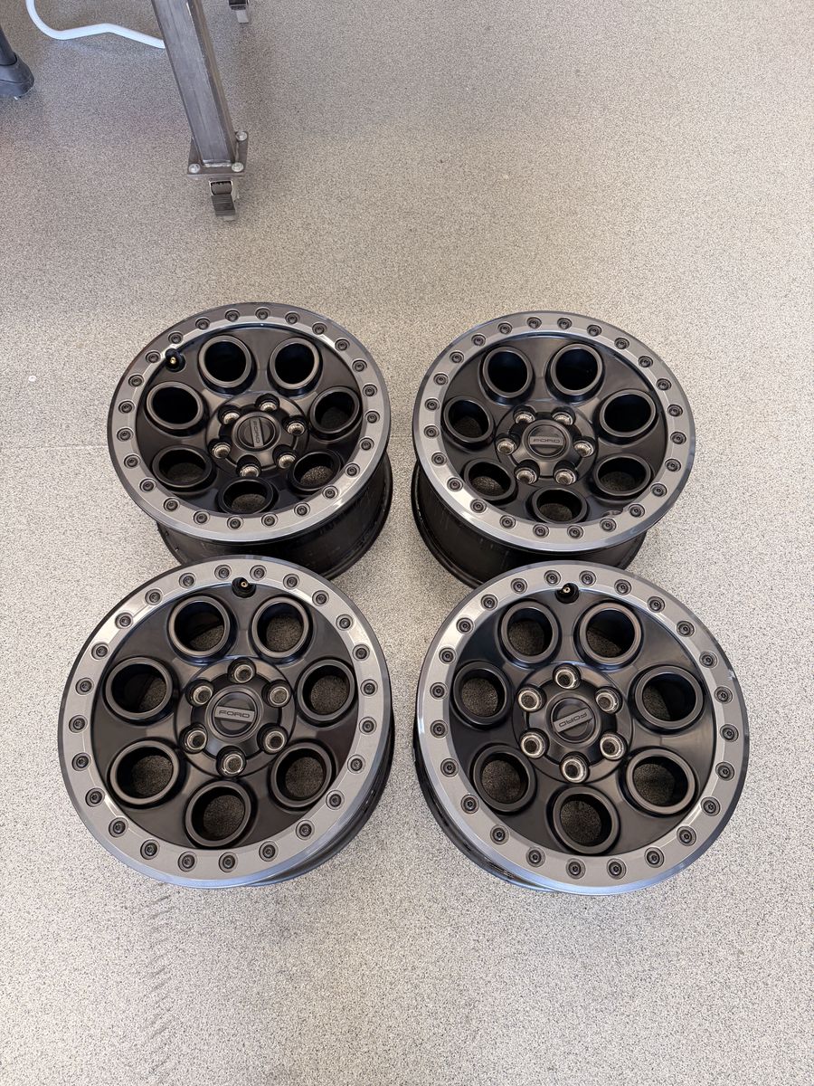 2024 RAPTOR OEM WHEELS 17 REAL BEADLOCKS