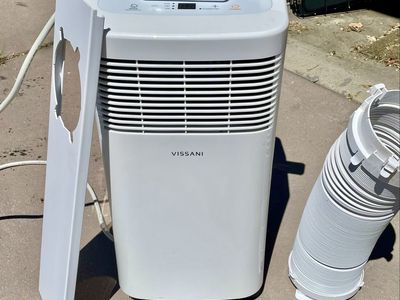 Vissani White 115-Volt Portable Air Conditioner