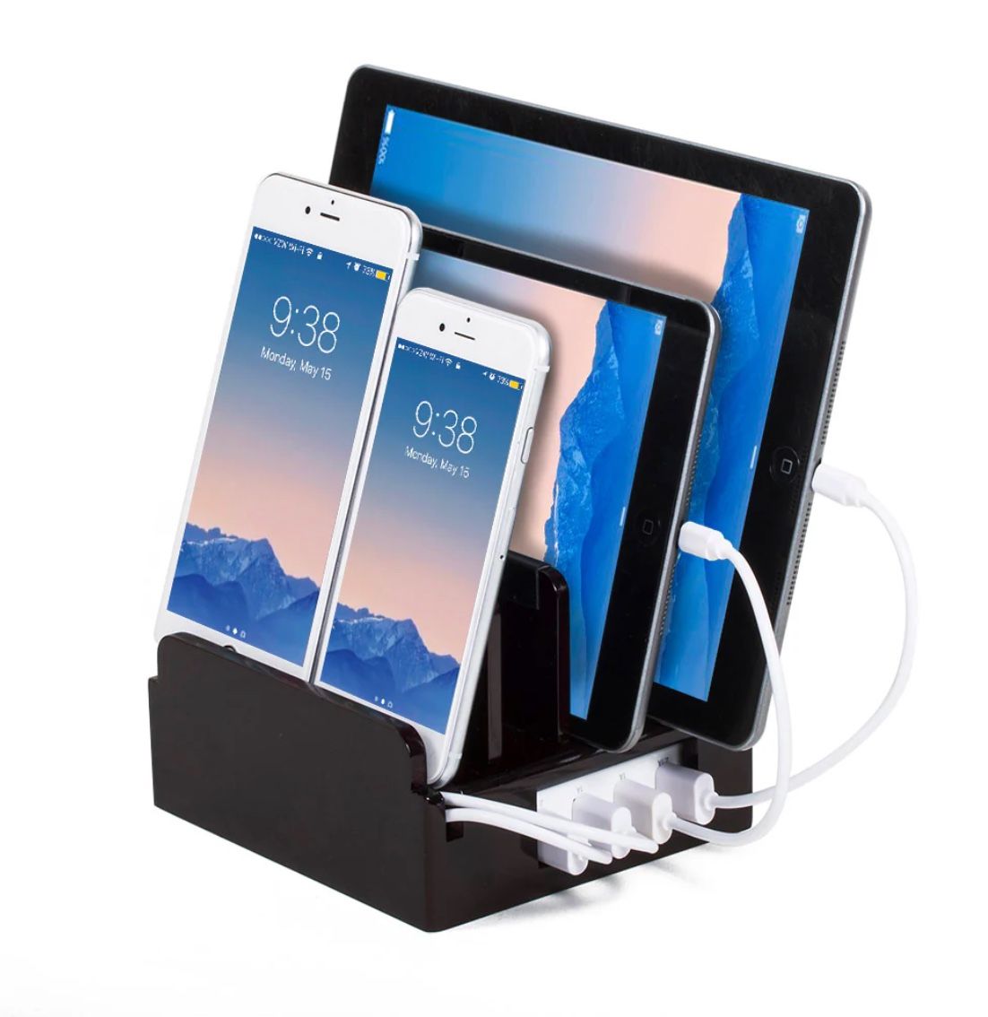 Compact Multi-Device Charging Station (Brand New)