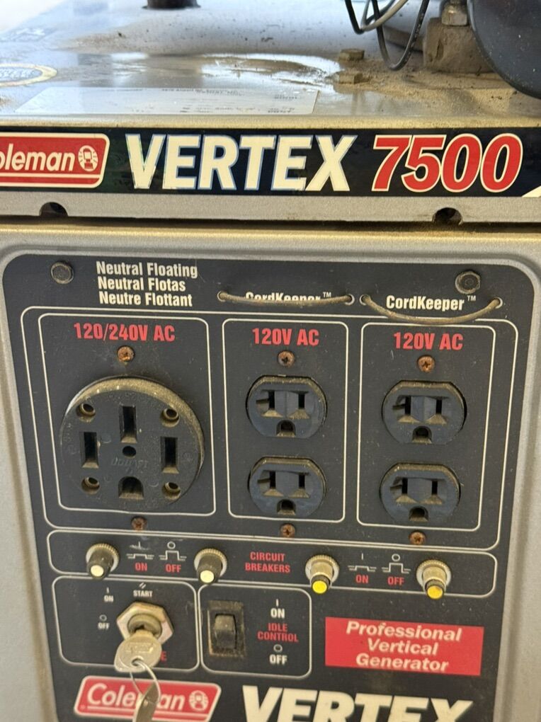 Coleman 7500 Generator