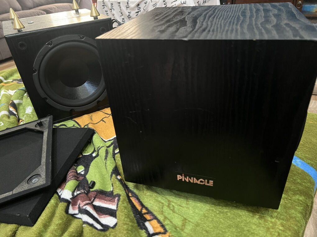 2-Pinnacle Baby Bommer Powered Subwoofers