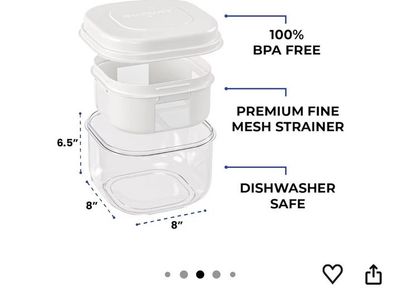 New in box Yogurt Strainer