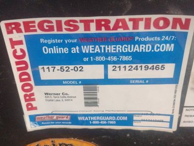 Weather Guard Black Aluminum Diamond Plate Truck Tool Box