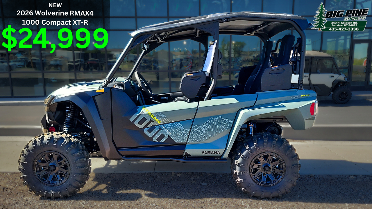 2026 Yamaha Wolverine RMAX4 1000 Compact XT-R