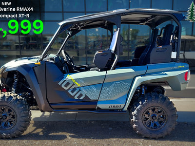 2026 Yamaha Wolverine RMAX4 1000 Compact XT-R