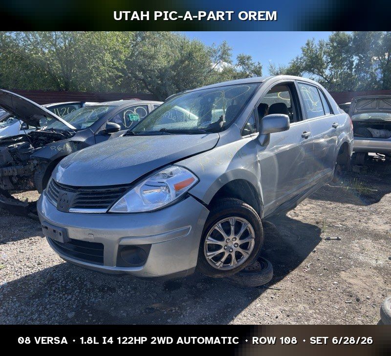 2008 Nissan Versa Parts - UTPAP Orem