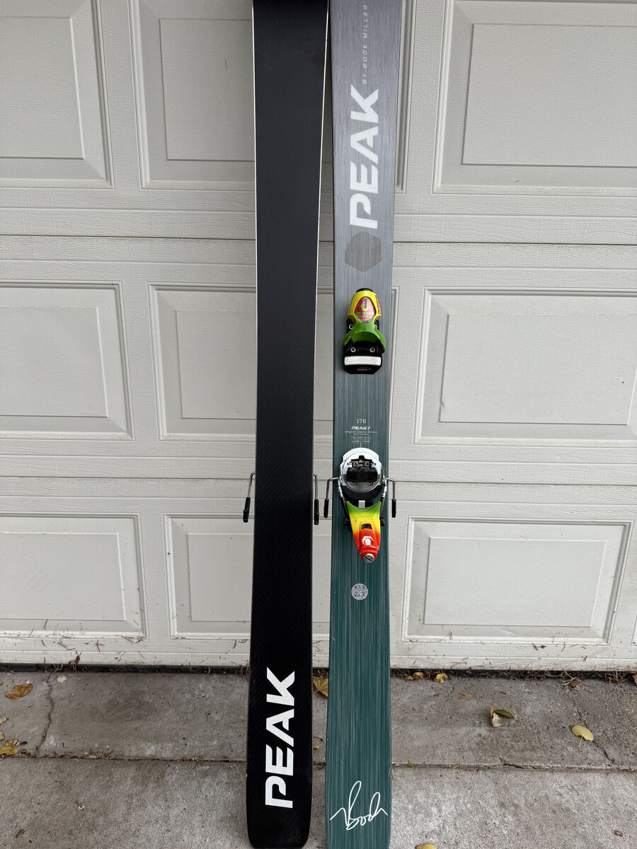Peak 104 ski with Look 15 Pivot bindings