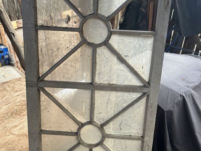 Old Windows From Old Parris idaho Court House