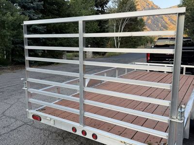14 ' Aluminum trailer - Like new!