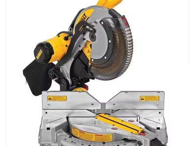 NEW-Dewalt 12" Double Bevel Compound Miter Saw