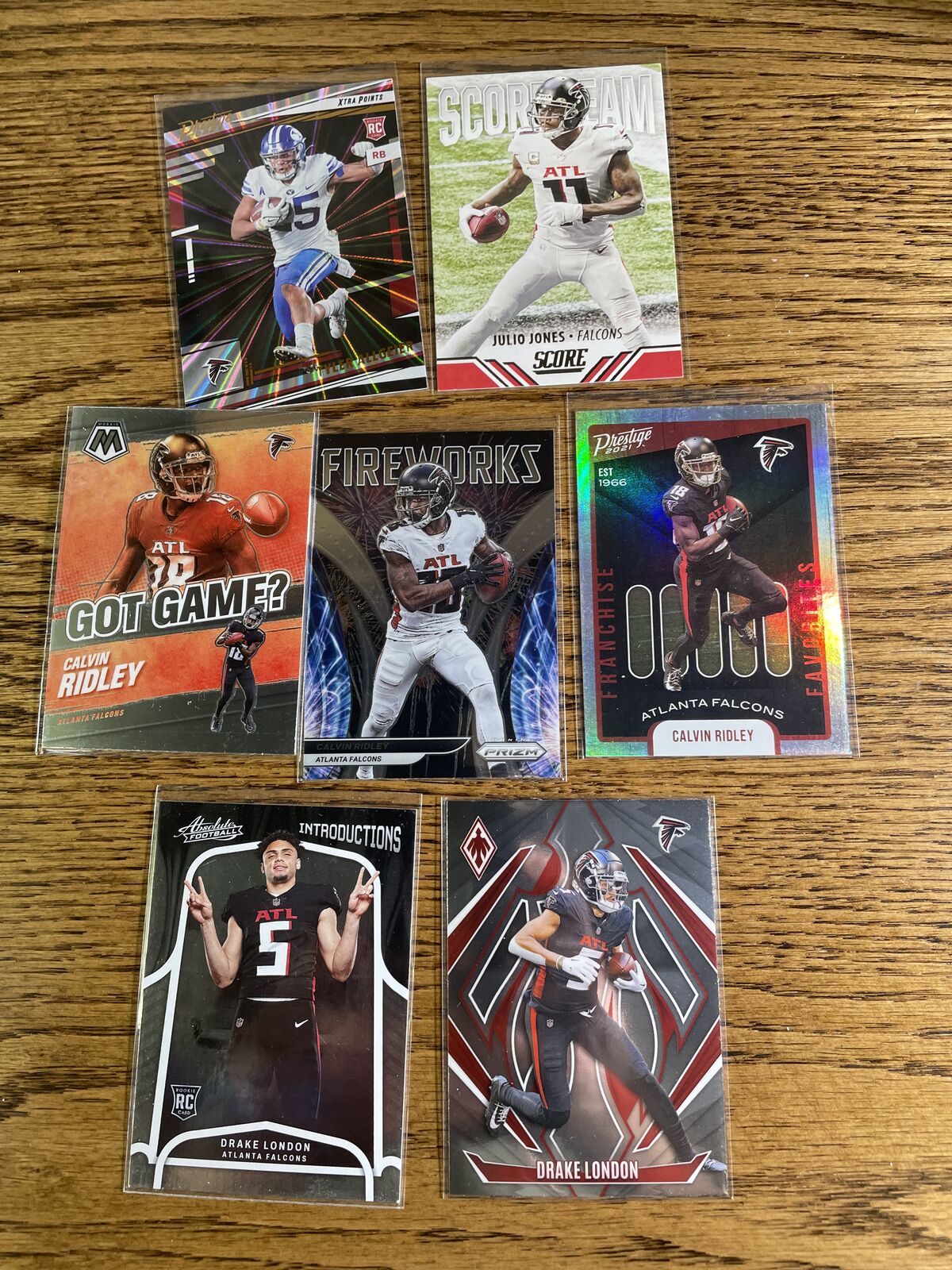 Atlanta Falcons trading cards