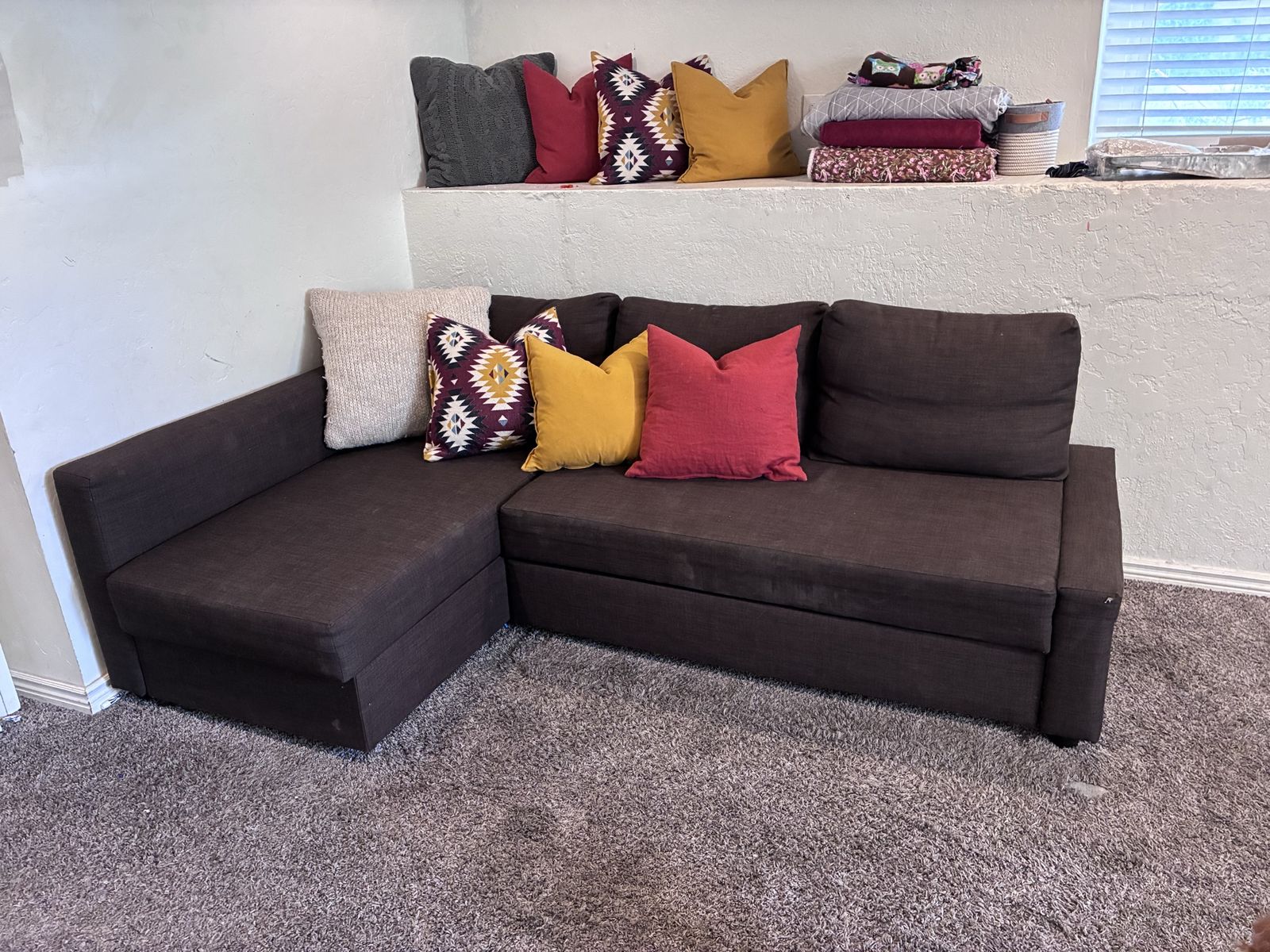 IKEA Sleeper Sofa With Storage