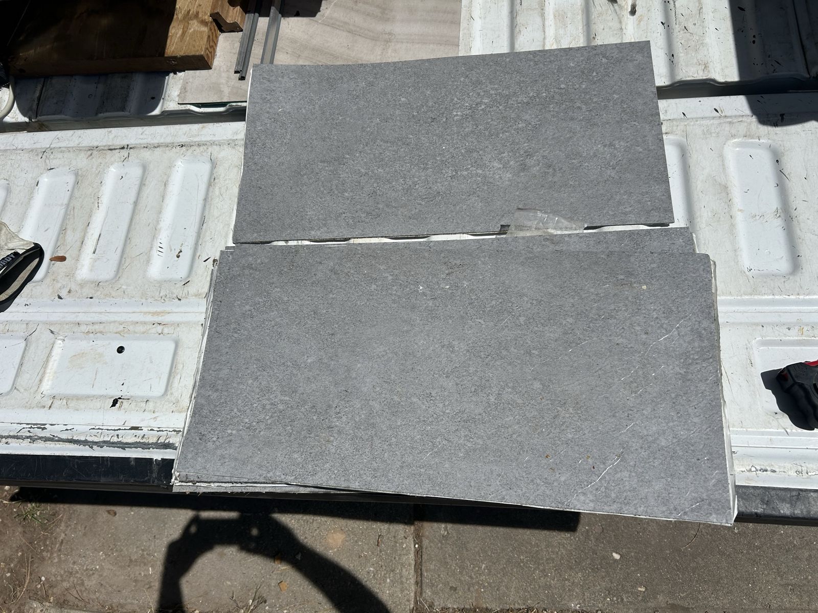 Stick On Tiles Grey Slate