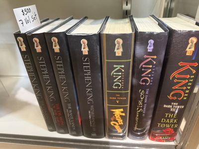 Stephen King 1st Editions, signed books, banned book, and early editions