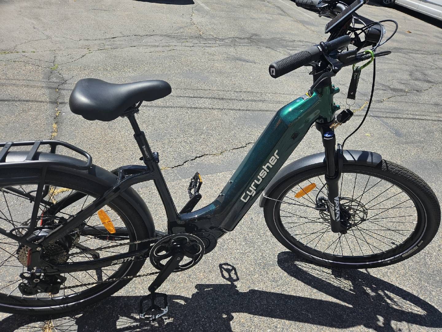 Cyrusher "Path" E-Bike, Green