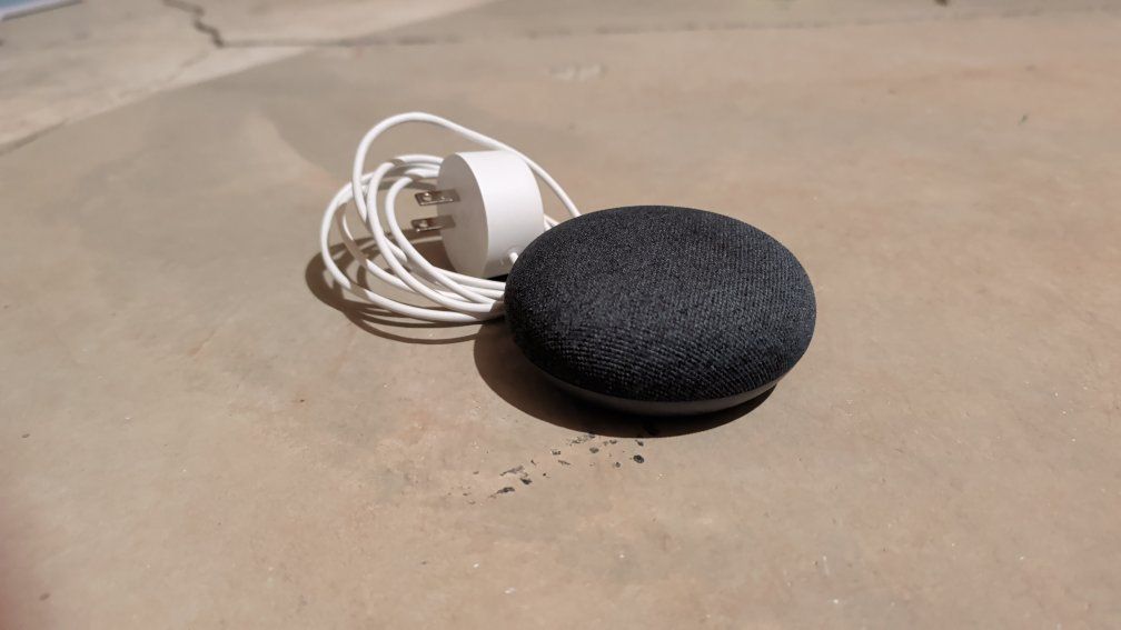 Google Home Mini Smart Speaker (Charcoal)
