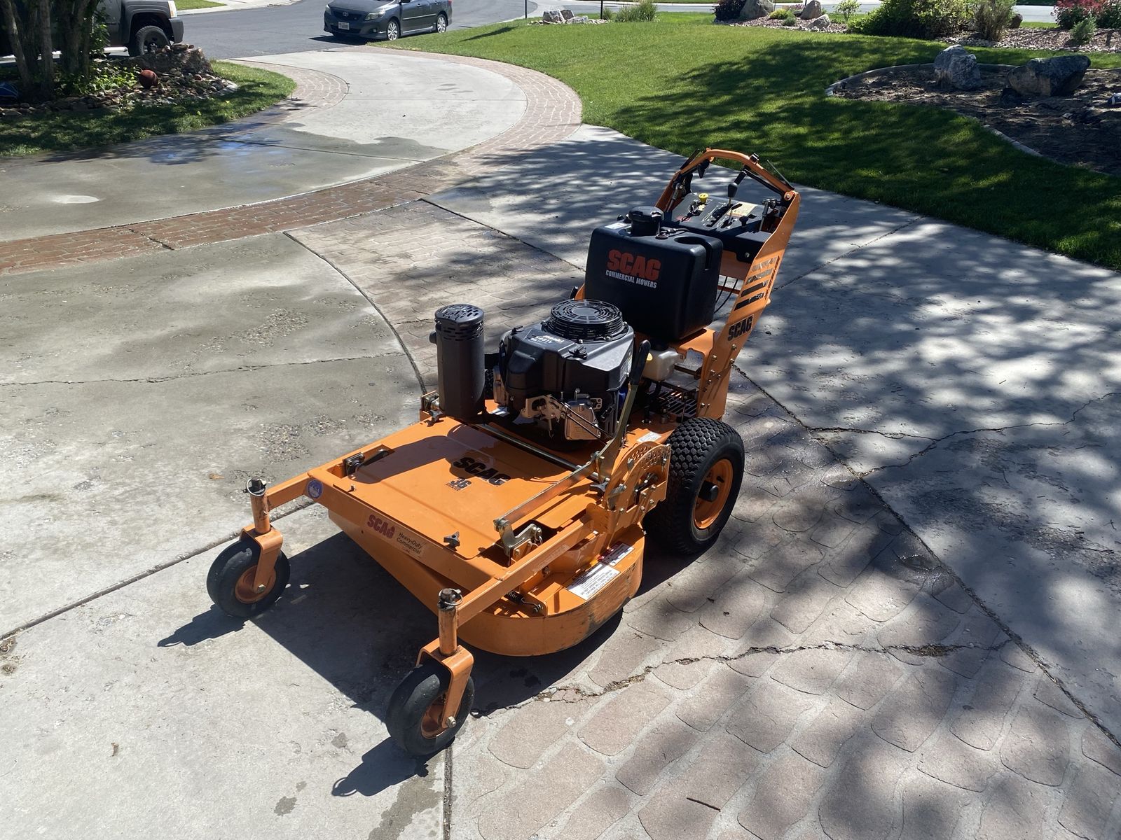 Commercial 36in Scag walk behind lawnmower