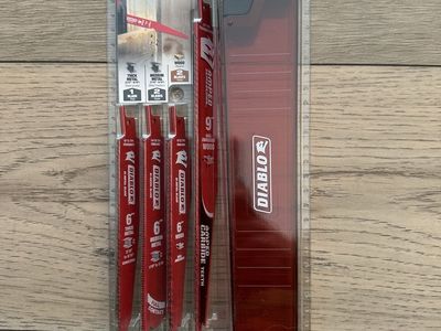 Diablo 9 inch Reciprocating Saw Blade Set 6PC