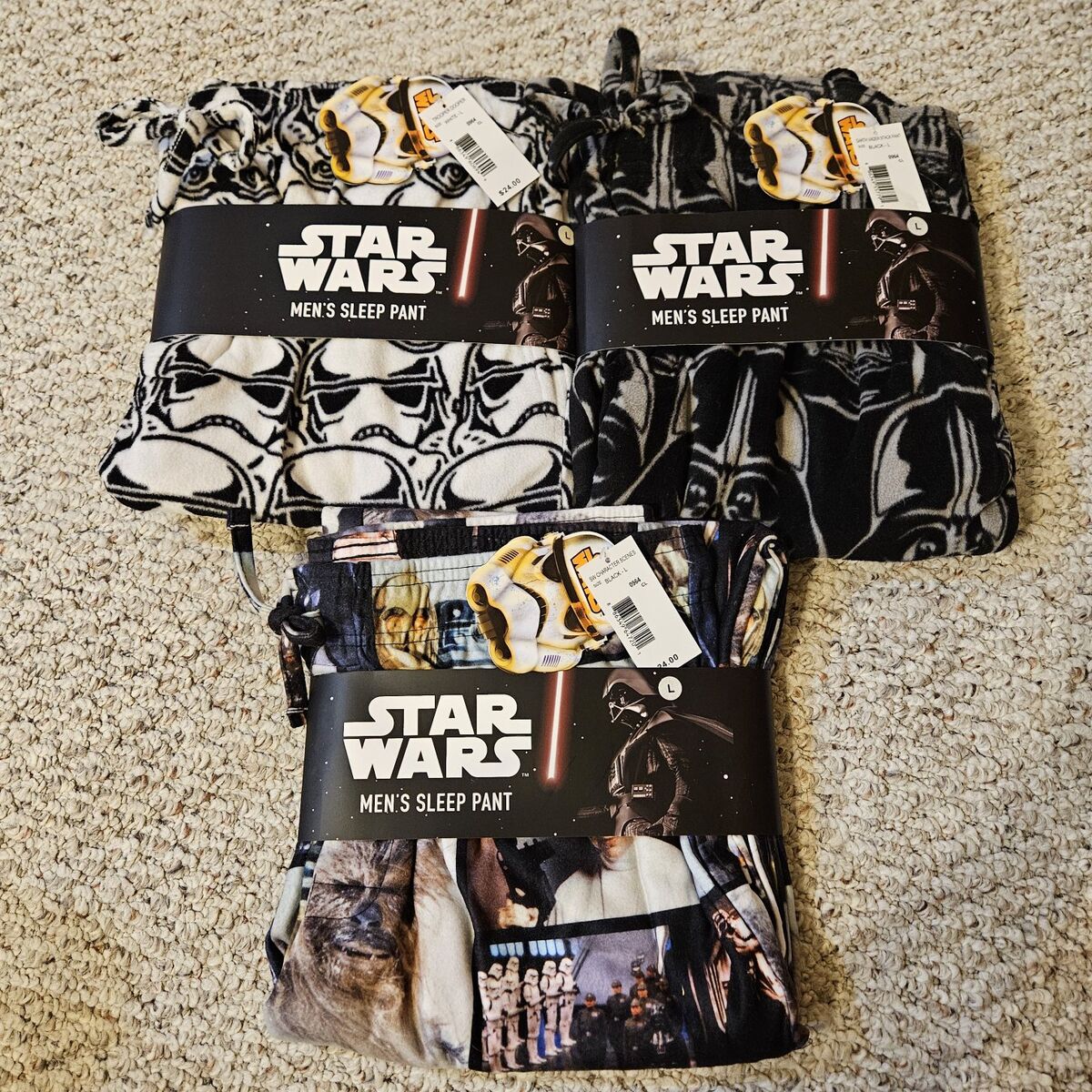 Star Wars Mens Sleep Pants Pajamas Large