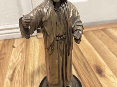 Lead Kindly Light By Simon Dewey 12" bronze Resin