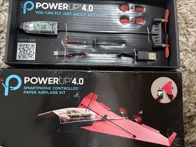 PowerUp 4.0 Smartphone Controlled Paper Airplane Kit