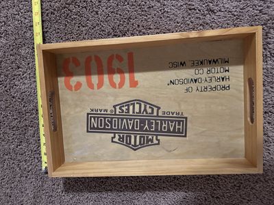 Harley Davidson Drink Tray