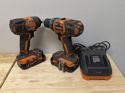 Ridgid Drill/Impact Set w/Charger