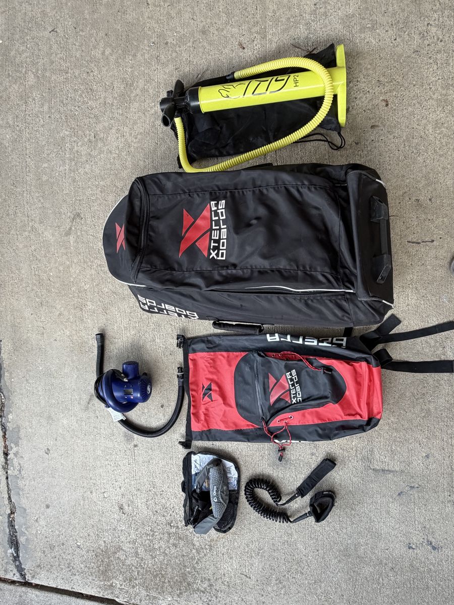 Ultimate Xterra 12.5’ Touring Inflatable SUP Package – Turn-Key Pro Kit