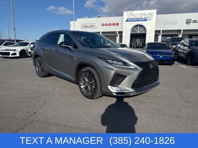 2022 Lexus RX F SPORT Handling