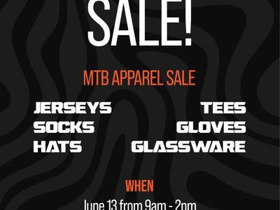 Torq MTB Pop-Up Sale: Jerseys, Tees, Socks, Hats, Gloves, & Glassware - June 13th, Bountiful, UT