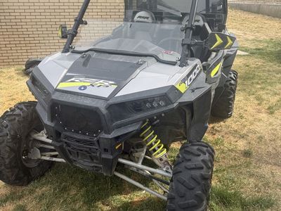 2015 Polaris RZR XP 1000 Side-by-Side UTV - Grey/Neon Yellow, Used
