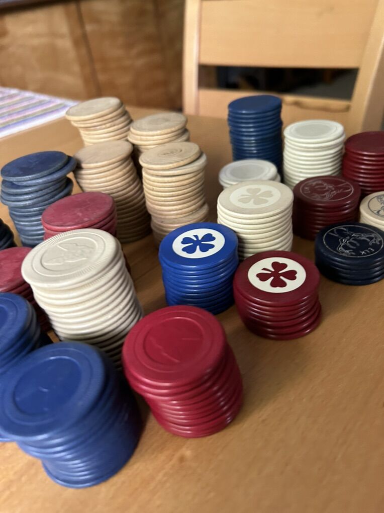 Vintage Poker Chips
