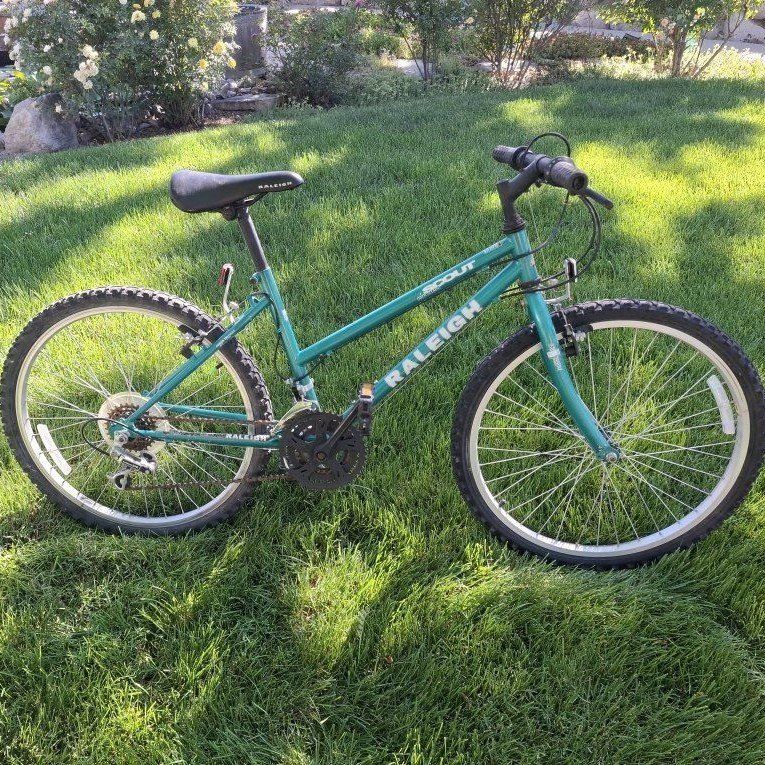 Kid's Raleigh Scout Mountain Bike - Teal