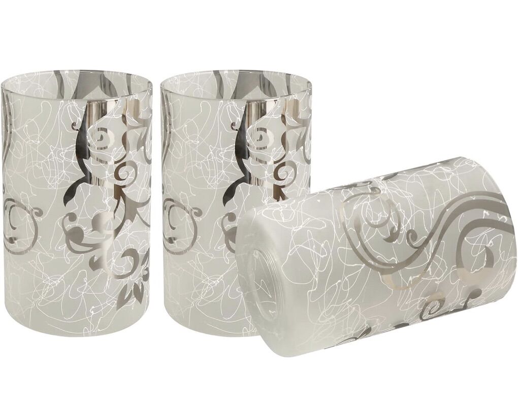 Replacement Glass Lamp Shade 3 Pack