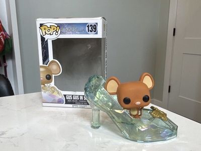 Funko Pop! Disney Cinderella #139 Gus Gus in Slipper Vinyl Figure - With Box
