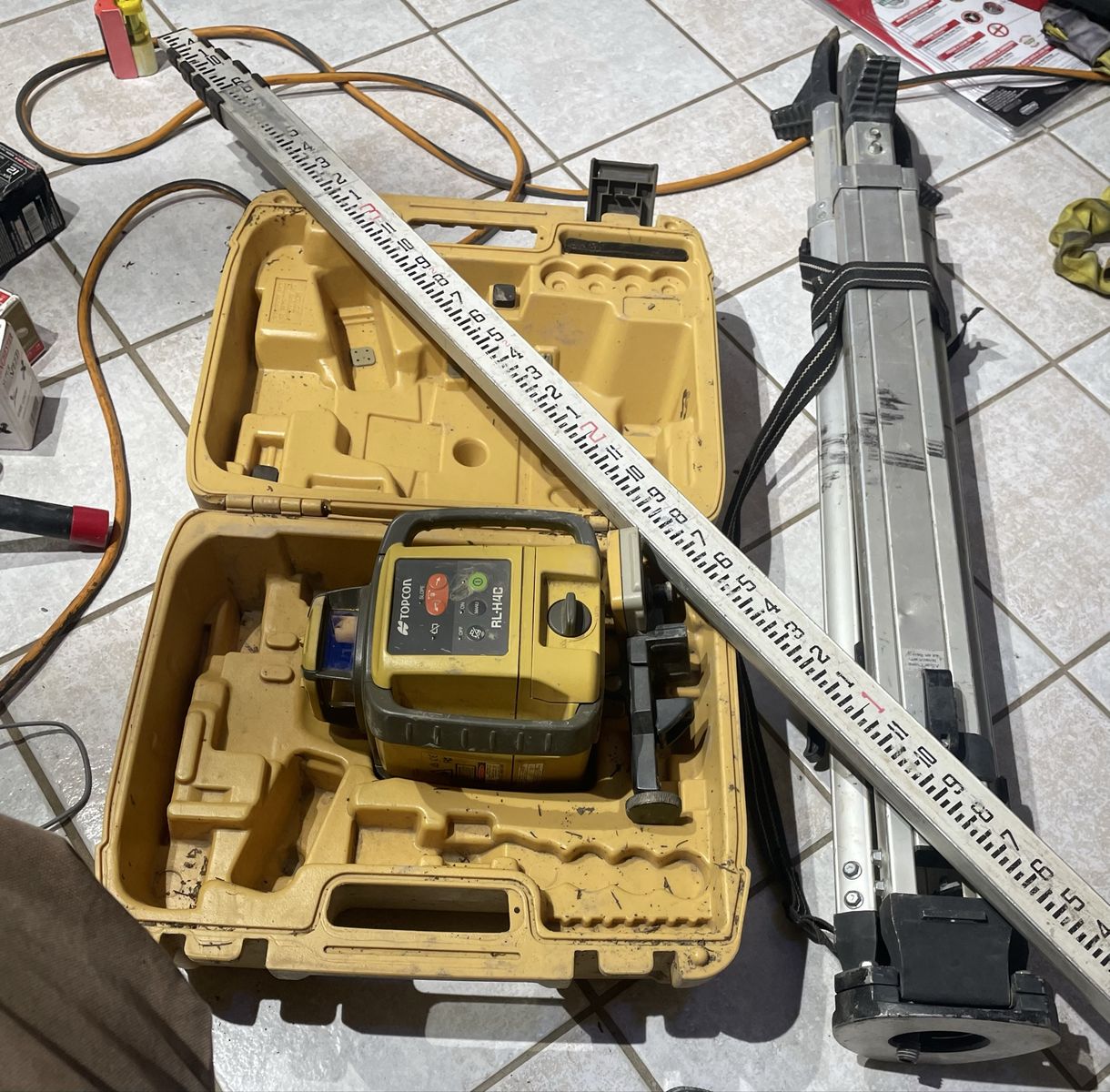 TopCon RL-H4C Self Leveling Rotary LaserKit