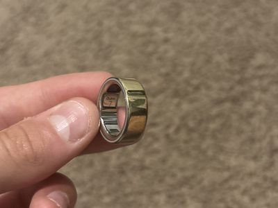 Oura Ring Heritage Gold Size 7 - Smart Ring Fitness Tracker