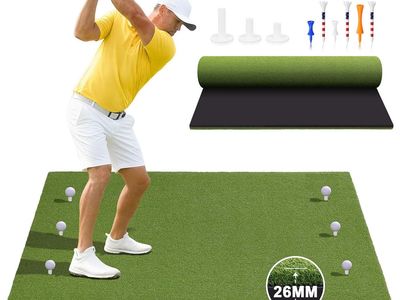 6x4ft thick professional golf practice mat - never been used!
