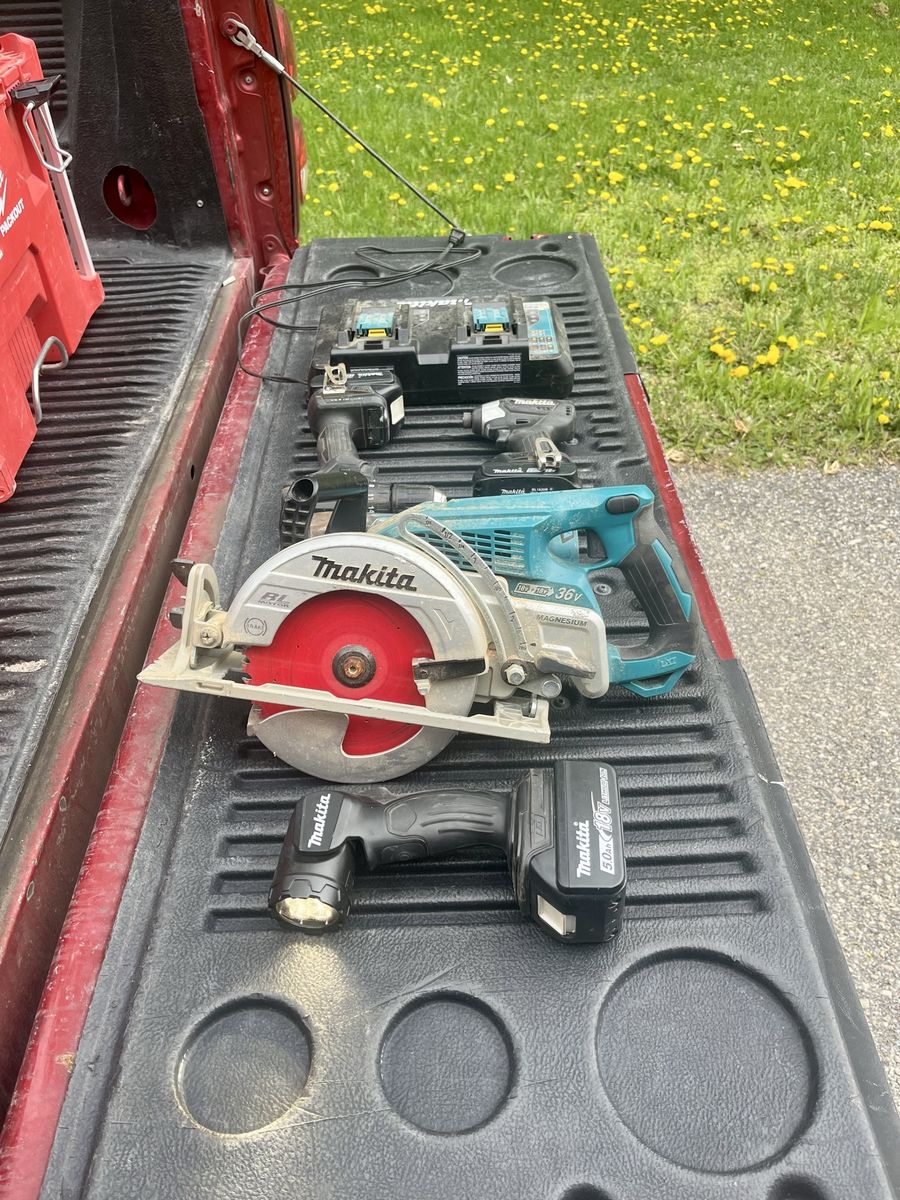 Makita 18V Cordless Setup