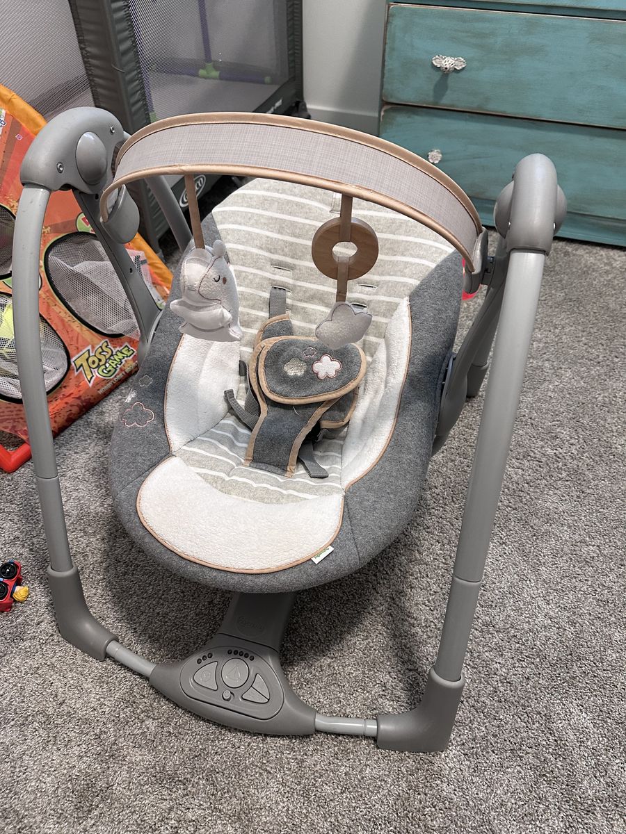 Baby swing, $20.