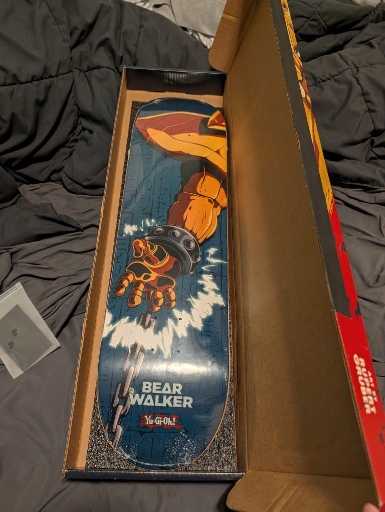Bear Walker Yu-Gi-Oh! Exodia Right arm Skateboard Deck - Blind Box Limited Edition