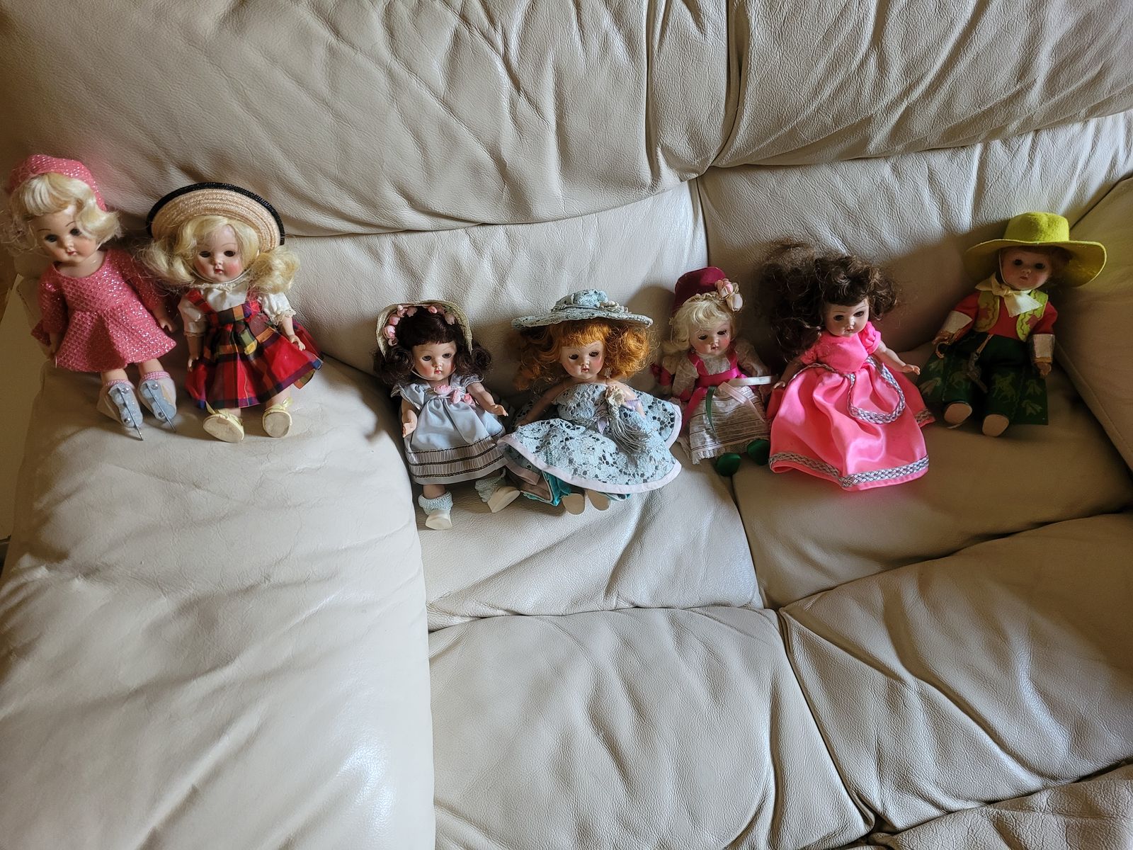 7 Ginny Dolls 1950s!    $210 or $30 each