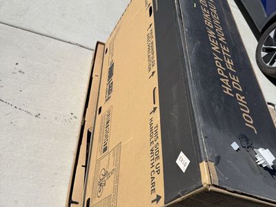 Free - sturdy bike shipping box