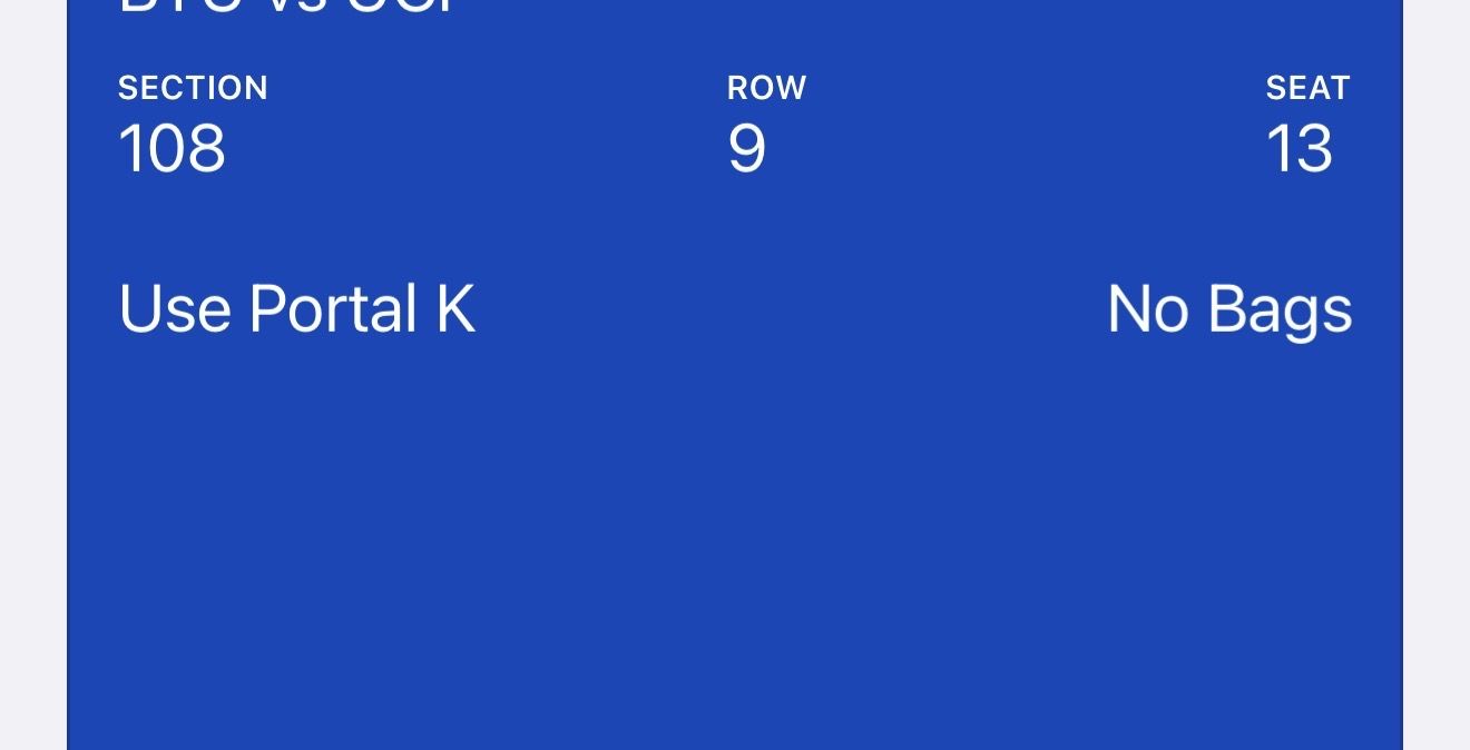 2 Tix #10Texas vs BYU AJ's Last game!